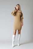 Abito c/Maniche a Sbuffo White Wise WW18024