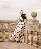 Abito Duchesse a Pois Giada Curti GCR24A397D06