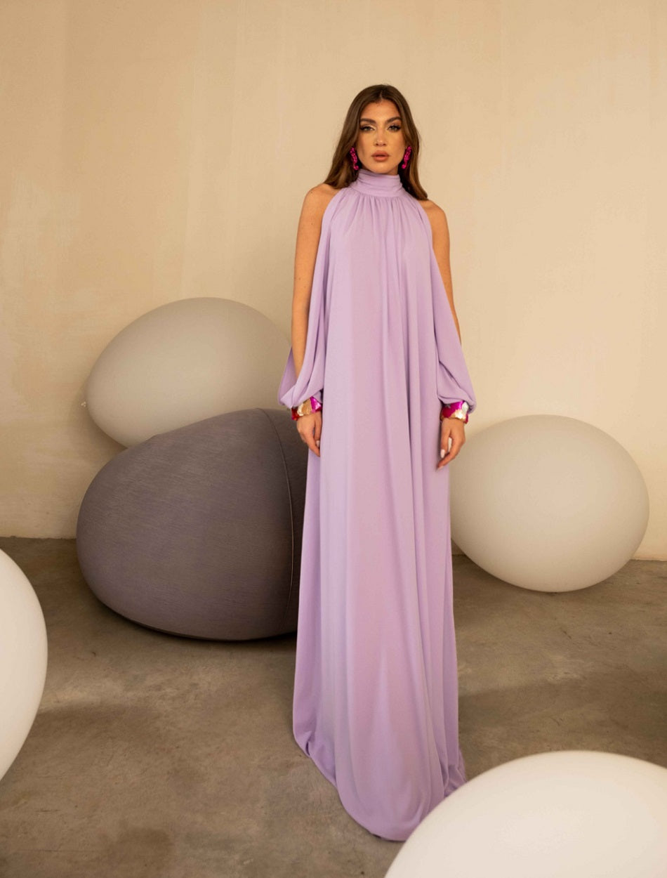 Abito Doppia Georgette Floriana Formisano F24-213