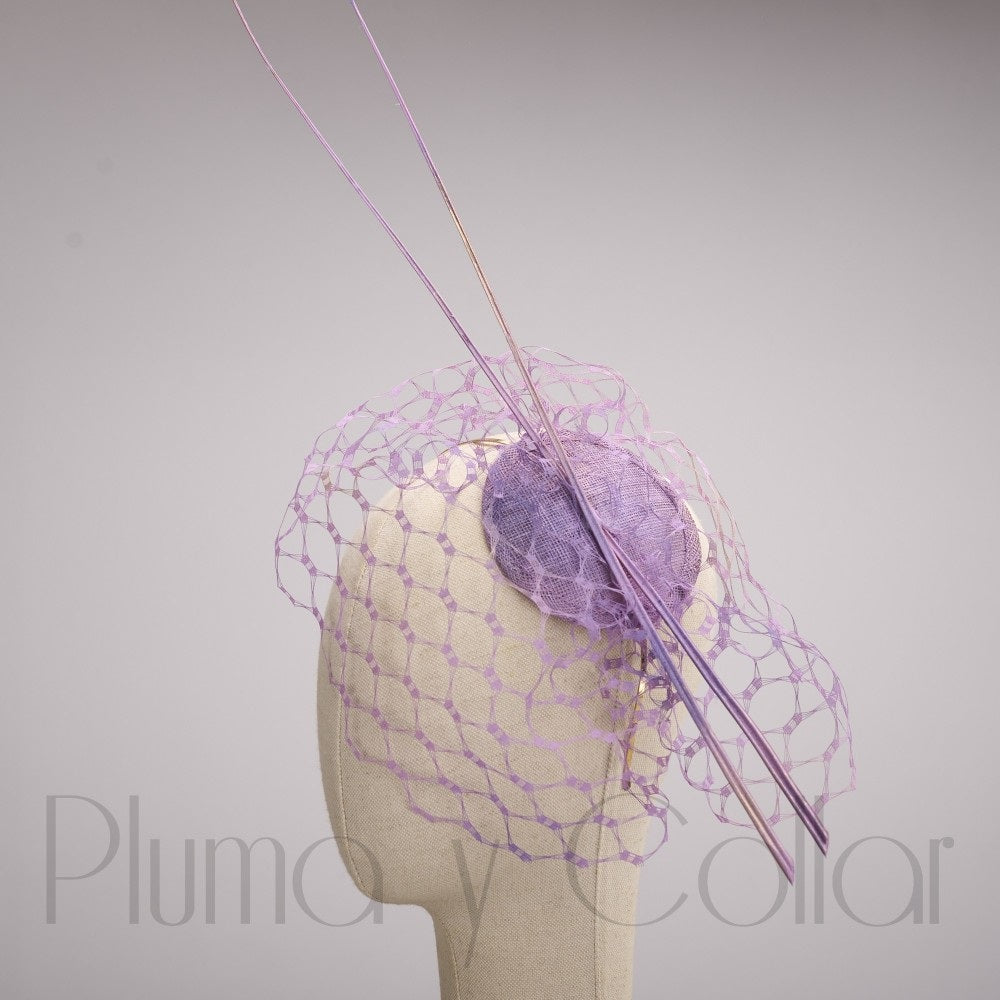 Cappello Accessorio Pluma y Collar 1555