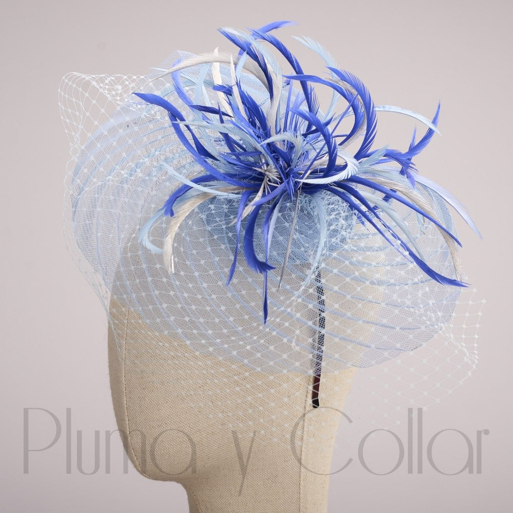 Cappello Accessorio Pluma y Collar 1771