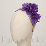 Cappello Accessorio Pluma y Collar 9531