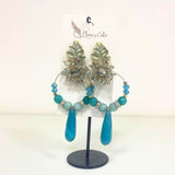 Orecchini Cerimonia Pluma Y Collar 6227