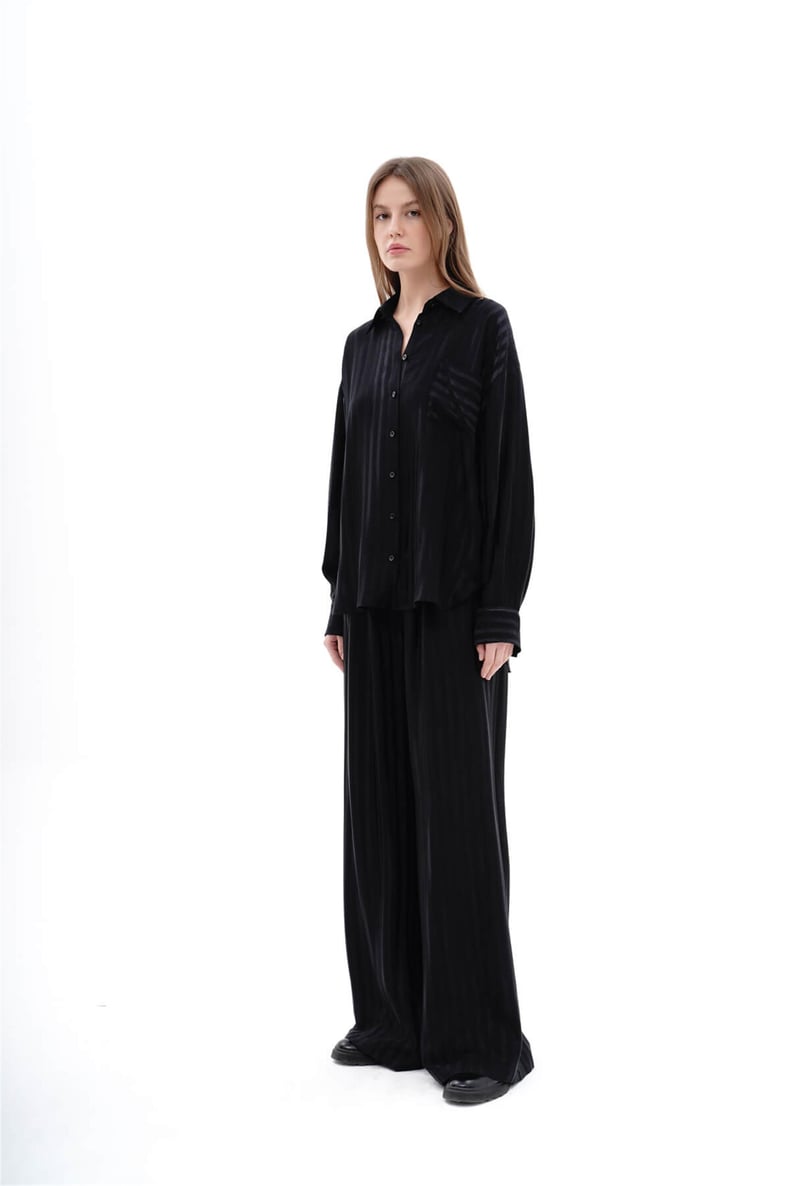 Camicia over a  righe larghe Lefon W24W-080502