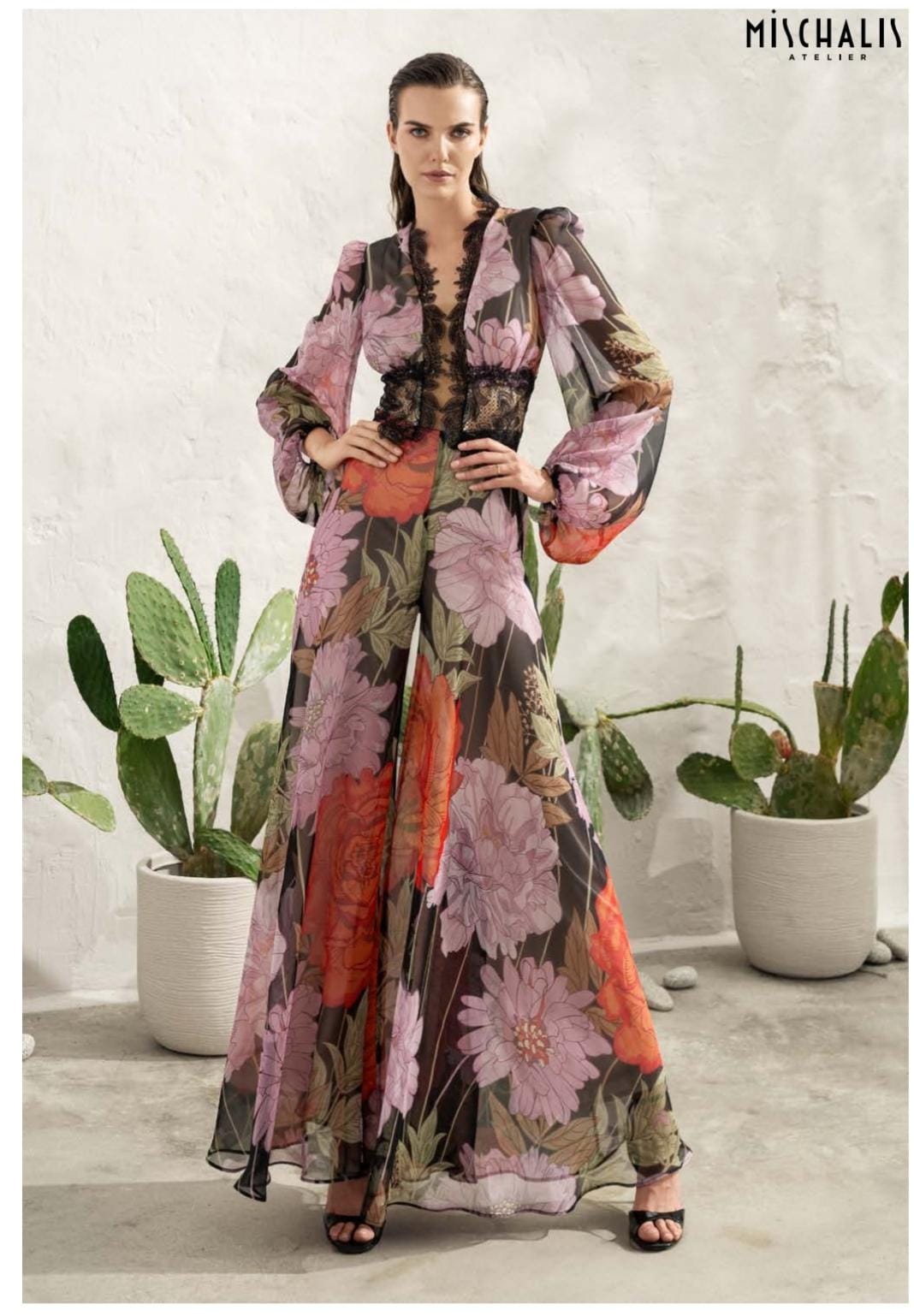 Tuta in chiffon Mischalis M3-5458