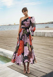Abito Monospalla in Chiffon Mischalis M3-874501