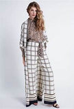 Coordinato Quadroni Leopardato Matilde Cano 5610