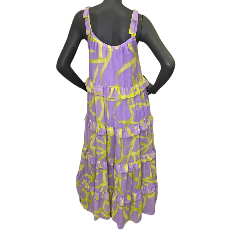 Abito Milva-Mi a Spallette con Multifantasia