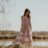 Abito Milva-Mi a Spallette con Multifantasia