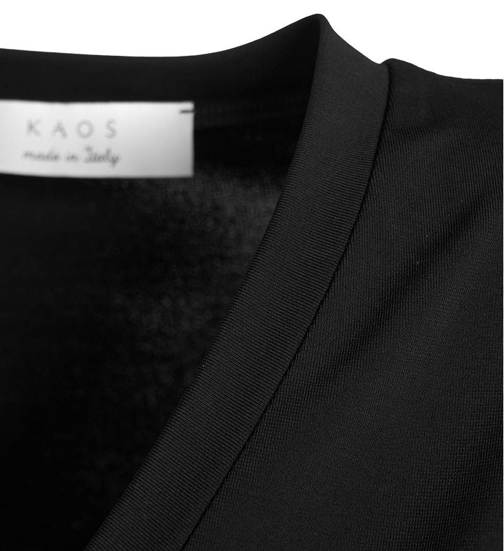 Blusa Kaos Scollo a V Rùscia alla manica