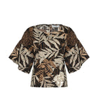 Blusa Kaos Fantasia Foglie