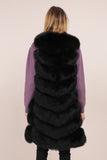 Giubbotto Gilet in Pelliccia Giovanni Paris MAGGIE