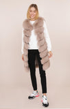 Giubbotto Gilet in Pelliccia Giovanni Paris MAGGIE