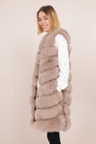Giubbotto Gilet in Pelliccia Giovanni Paris MAGGIE