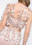 Top C/Fiori 3d Alba Conde 3302 731