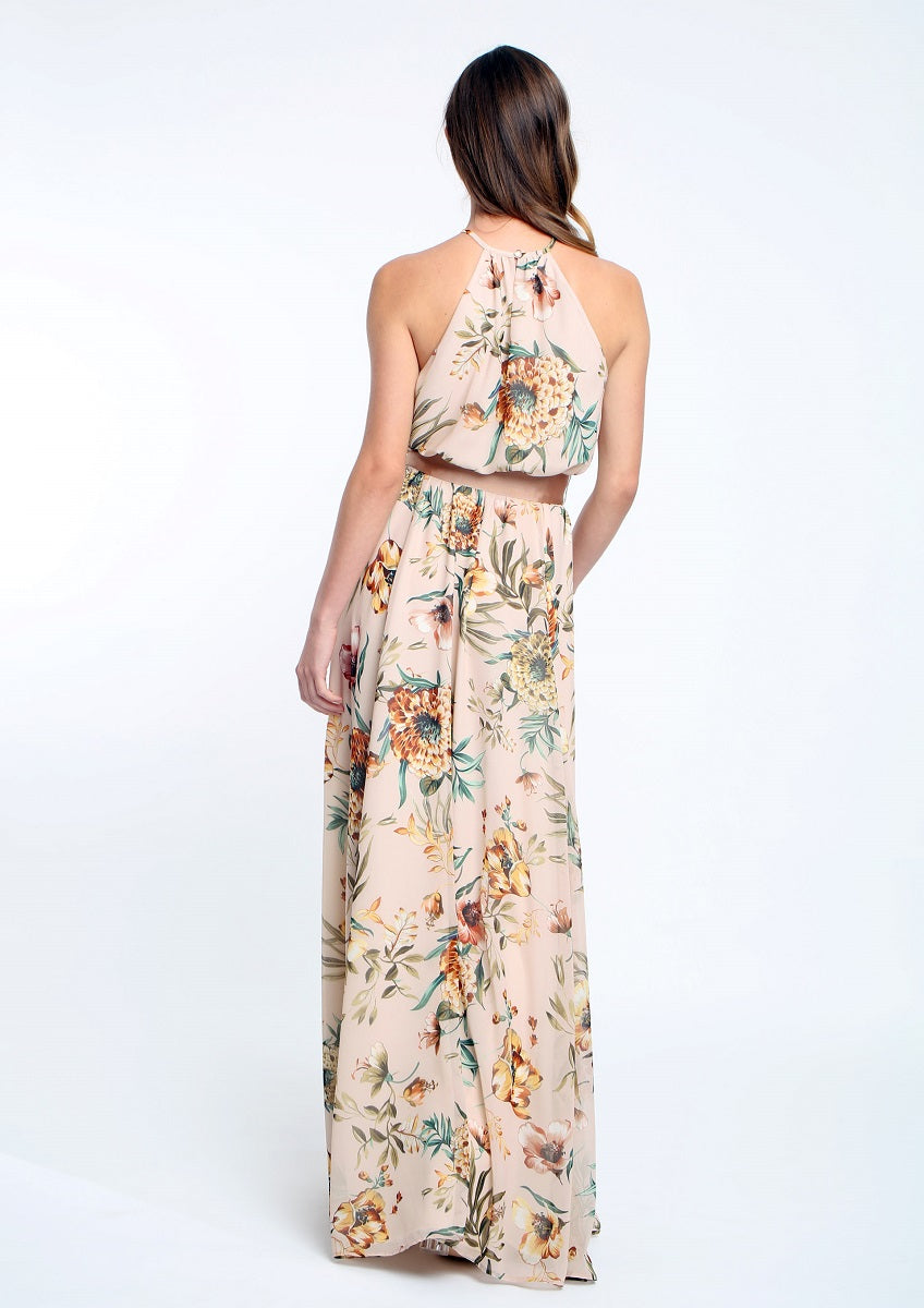 Abito Lungo Floreale Alba Conde 3405 732