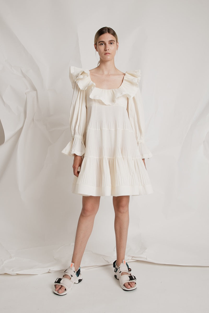 Abito in Popeline Plissettato Meimeij M2EM02 111