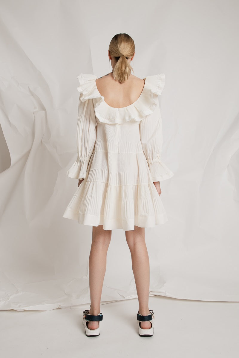 Abito in Popeline Plissettato Meimeij M2EM02 111