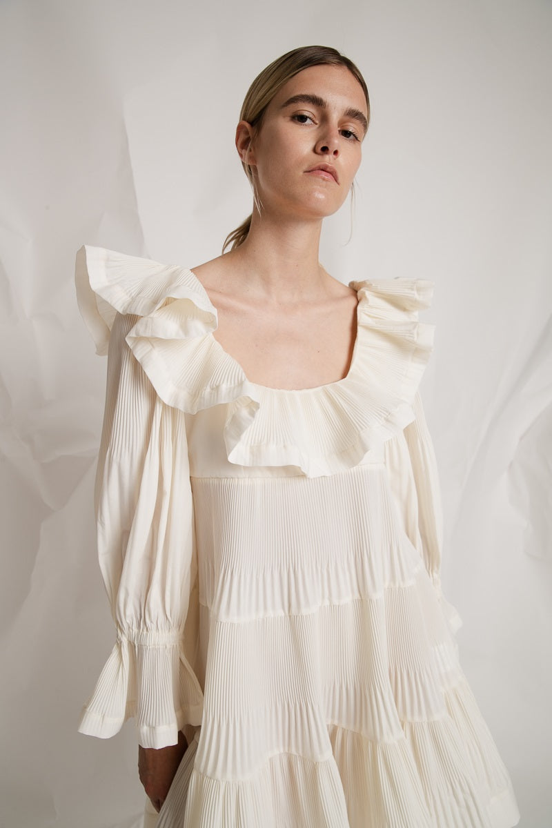 Abito in Popeline Plissettato Meimeij M2EM02 111