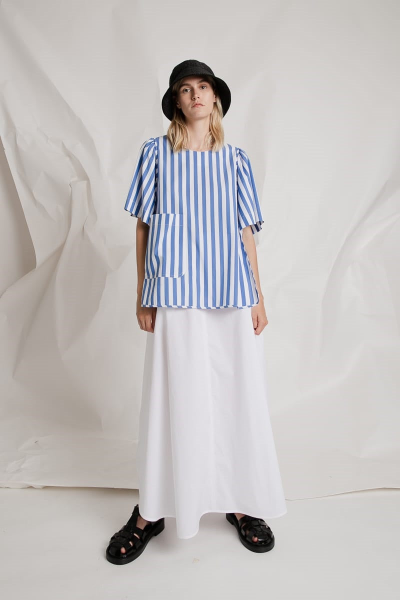 Blusa Stampata Rigato Meimeij M2EG04 1099R