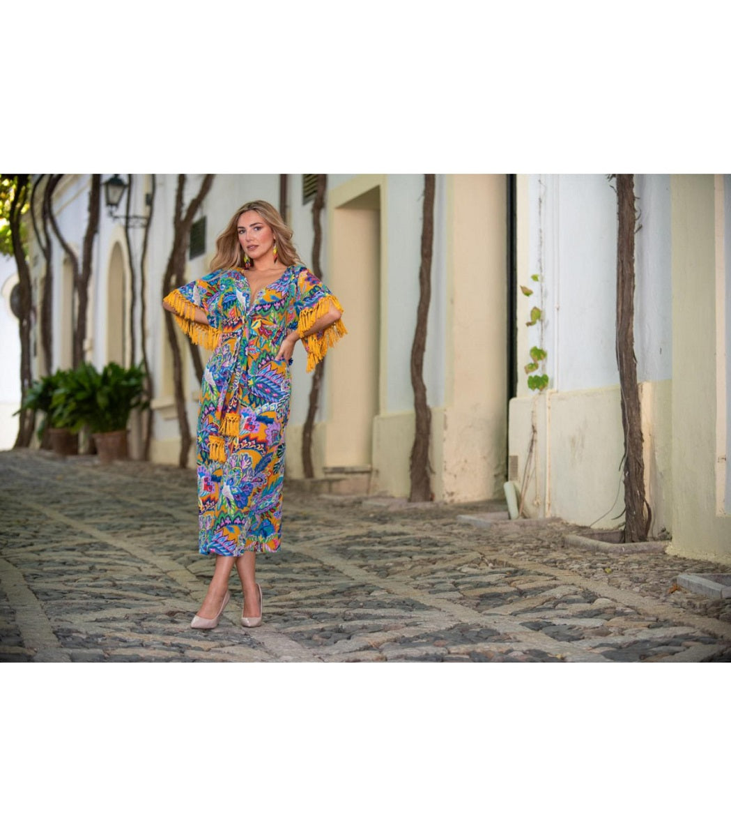 Abito Drappeggiato Gemavièl V2182A