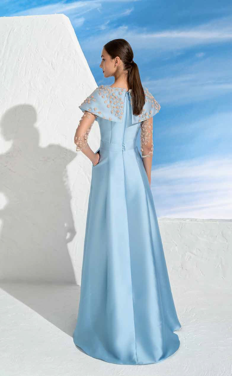 Abito Lungo Cerimonia Mischalis M1-8485