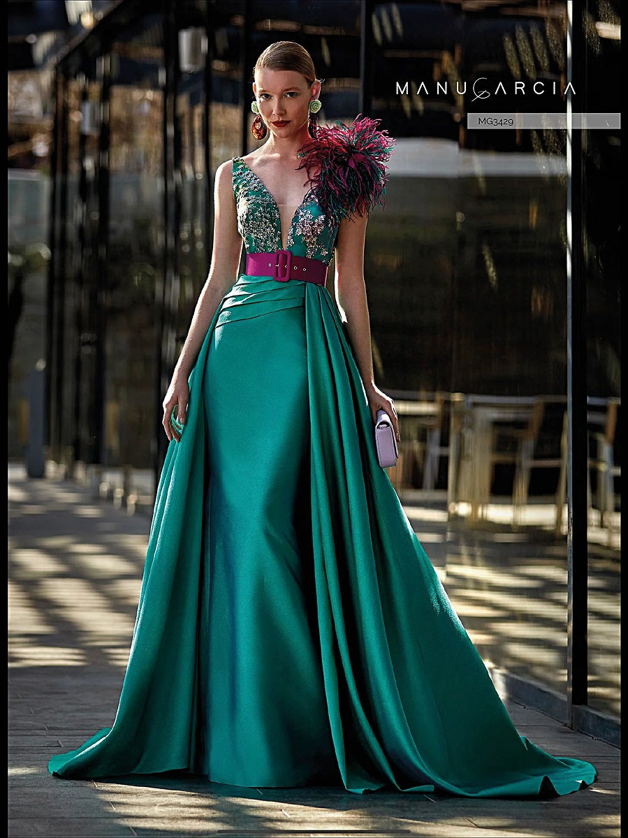 Abito Cerimonia Manu Garcia MG3429-JACQUARD
