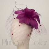 Cappello Accessorio Pluma y Collar 9190