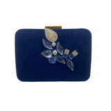 Clutch Gioiello Cerimonia Pluma Y Collar 1052