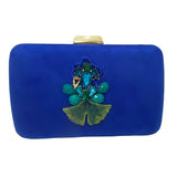 Clutch Gioiello Cerimonia Pluma Y Collar 1052