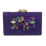 Clutch Gioiello Cerimonia Pluma Y Collar 1052