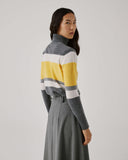 Maglia Pullover a Righe in Pura Lana Beatrice B. 24FA8634SONIA