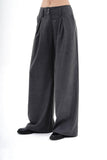 Pantalone largo gessato Lefon W24W-031242