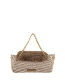 Borsa in lana e pelliccia A. Massimo STYLE9081