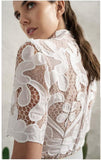 Completo in pizzo c/cintura Mischalis M3-1156