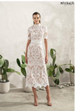 Completo in pizzo c/cintura Mischalis M3-1156