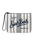 Pochette relax Stripes Saint Barth