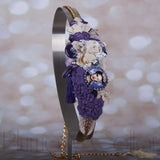 Cintura Cerimonia Pluma Y Collar 3148