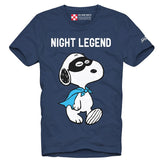 T-Shirt St.Barth Snoopy Night SNNI61