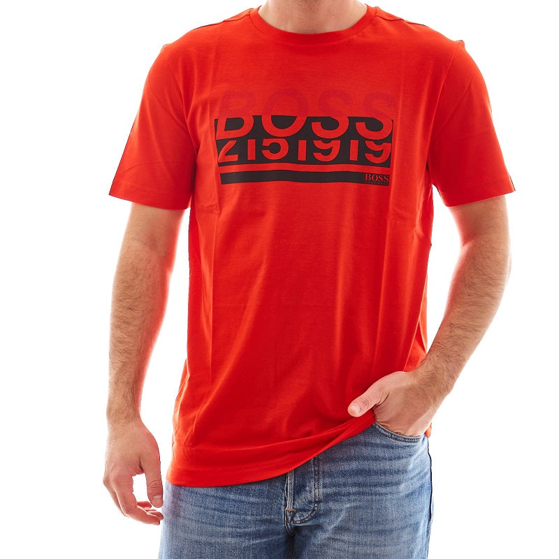 T-Shirt Hugo Boss con Stampa 50448264