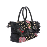 Borsa Mia Bag c/Rouche e Ricami 18108