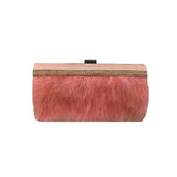 Clutch Cerimonia Pluma Y Collar 4462